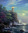 Split Rock Light by Thomas Kinkade